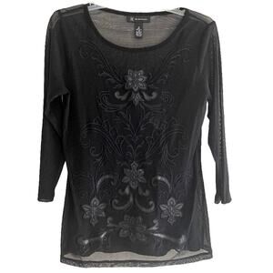 INC‎ Majestic Deep Black Size Medium
